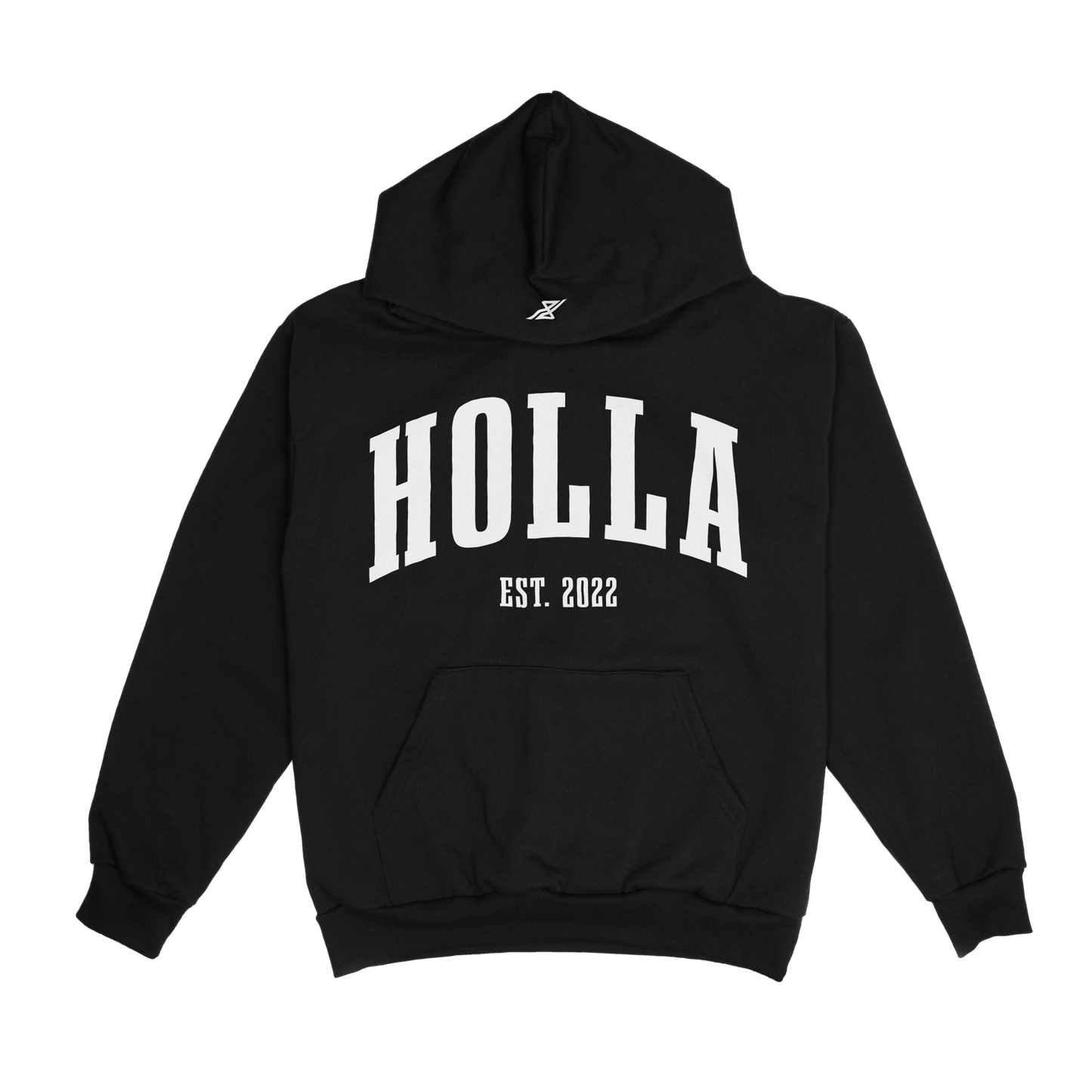 HOLLA HOODIE - BLACK