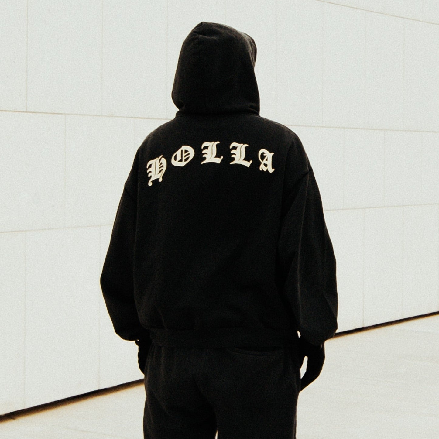 44 HOLLA INTL. ZIP-UP HOODIE - VINTAGE