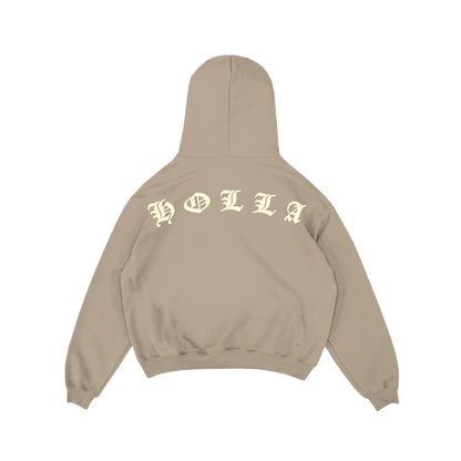 44 HOLLA INTL. PULLOVER HOODIE - KHAKI