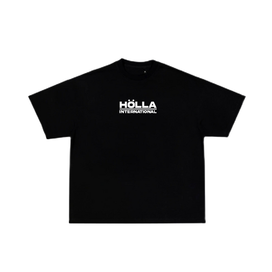 44 HOLLA INTL. "EVENT EXCLUSIVE" T-SHIRT - BLACK