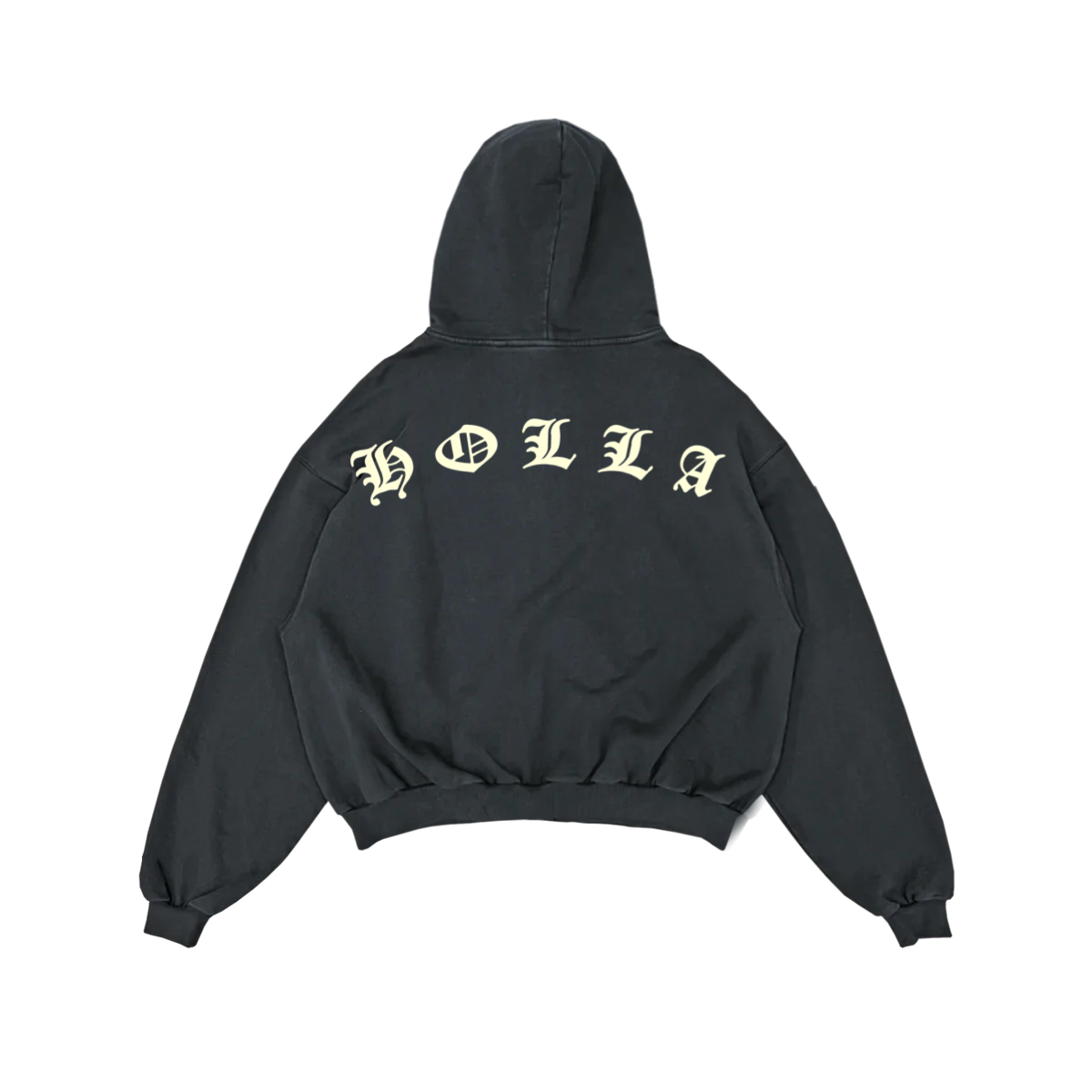 44 HOLLA INTL. ZIP-UP HOODIE - VINTAGE