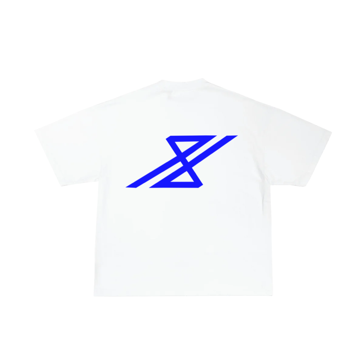 44 HOLLA INTL. T-SHIRT - WHITE/BLUE